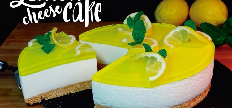 Lemon cheesecake - Tarta de queso y limón tipo mousse (SIN HORNO) - Pay de limón