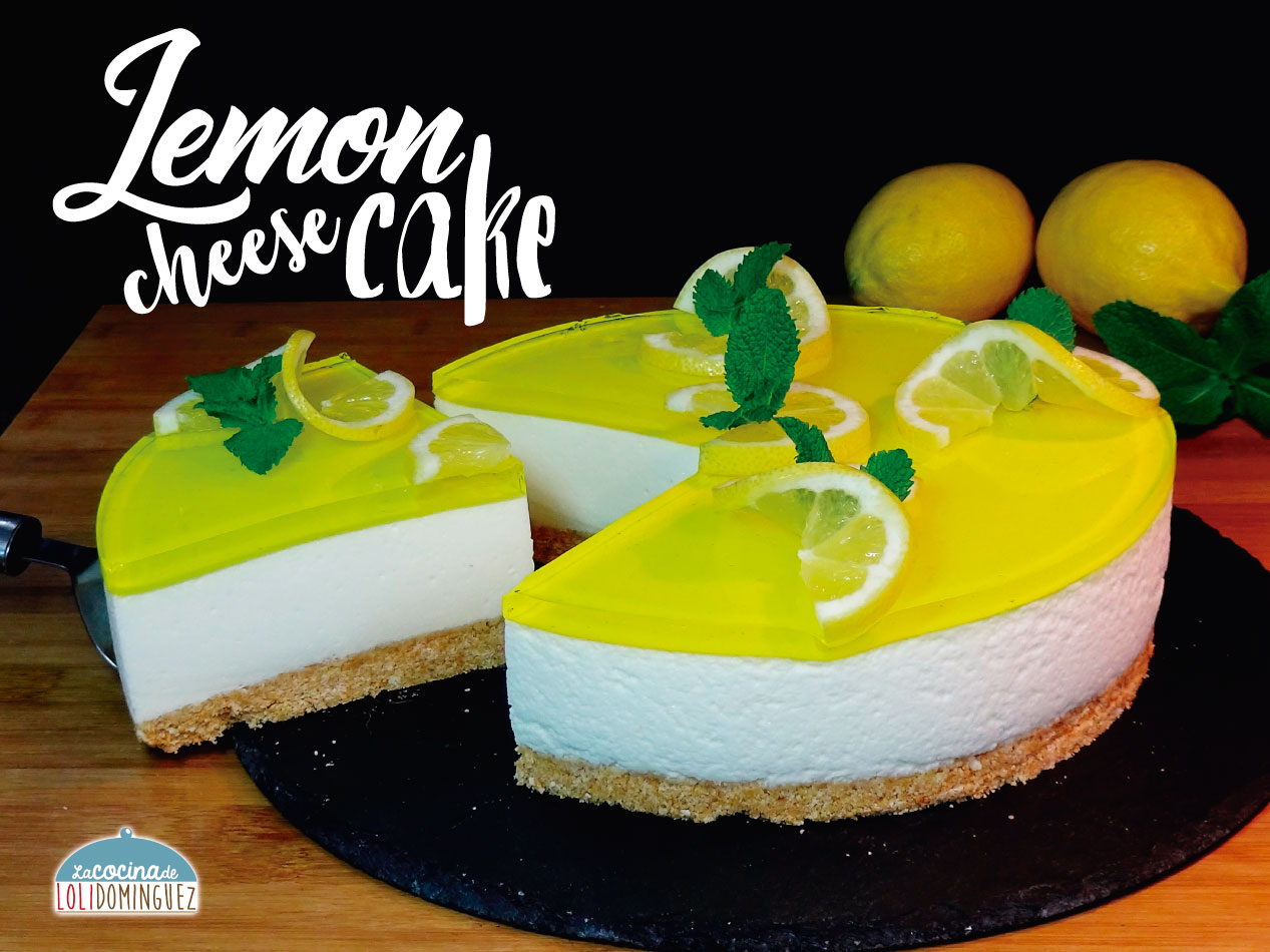 Lemon cheesecake - Tarta de queso y limón tipo mousse (SIN HORNO)