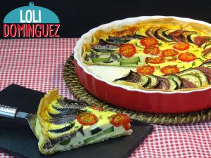 DELICIOSA Tarta de verduras al horno SUPER FACIL.