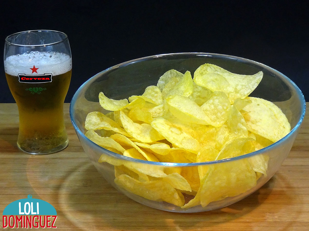 Patatas chip super crujientes, perfectas y muy fáciles, tips y trucos para que te queden perfectas
