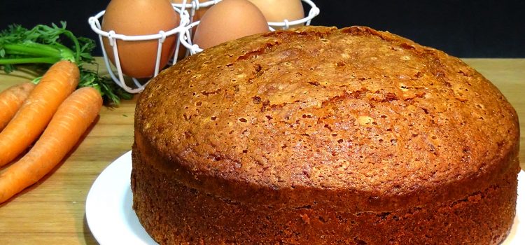 BIZCOCHO DE ZANAHORIAS O CARROT CAKE. Cómo hacer el mejor y más fácil Bizcocho de zanahorias o Carrot Cake.
