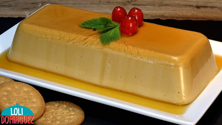 FLAN DE GALLETAS MARÍA FÁCIL, SIN GELATINA Y SIN HORNO. Esta receta además de hacerse fácil y rápidamente esta riquísima, es el postre ideal para cualquier comida o cena