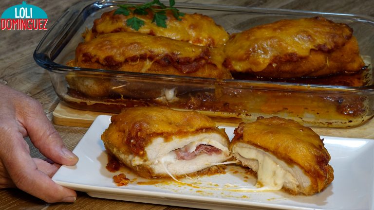 NO TE PUEDES IMAGINAR LO JUGOSAS Y TIERNAS QUE QUEDAN ESTAS PECHUGAS DE POLLO A LA NAPOLITANA. Una receta fácil y con la que disfrutareis todos en casa, quedan muy tiernas y jugosas por dentro y ligeramente crujientes por fuera
