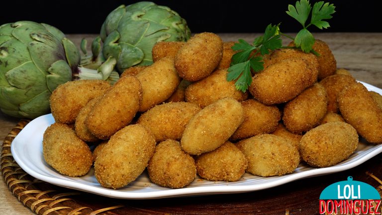 CROQUETAS DE ALCACHOFAS CON JAMÓN, Las alcachofas son un producto de temporada, que duran poco tiempo, pero tenemos la ventaja de poder utilizar conservas de buena calidad y así podemos disfrutar de estas croquetas de alcachofa todo el año