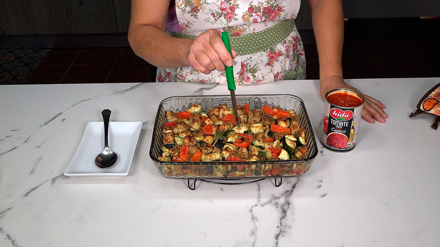 Verduras con queso al horno, receta fácil y saludable - Loli Domínguez - Foto 9