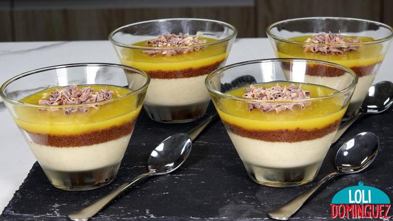 POSTRE DE VAINILLA Y NARANJA. Sorprende a tu familia con este postre fácil y delicioso, se hace rápidamente y queda cremoso e irresistible, lo puedes tener hecho con un día de antelación así tendrás tiempo para otras cosas