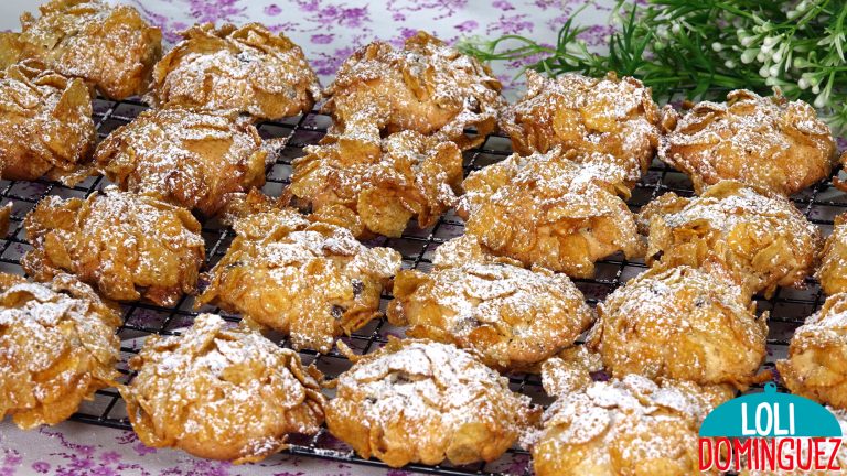 ROSAS DEL DESIERTO. Unas galletas que te van a sorprender, quedan tan tiernas por dentro que se deshacen en la boca, muy crujientes por fuera y de sabor delicioso