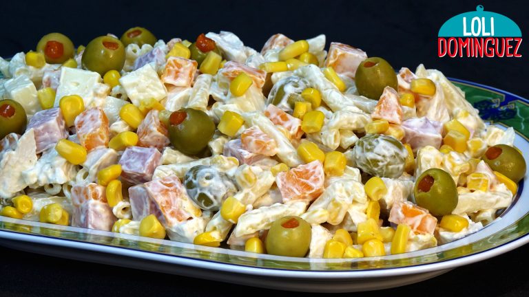 ENSALADA DE VERANO CON PASTA, FÁCIL Y DELICIOSA. Esta receta es ideal para el verano pero apetece todo el año, la mezcla de sabores y texturas es riquísima