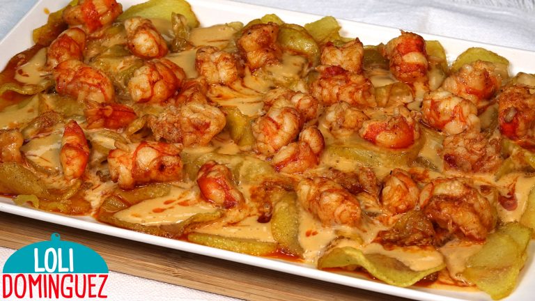 PATATAS ARRIERAS. Estas patatas o papas arrieras están increíbles, quedan jugosas y con un sabor insuperable, ideales para aperitivo o entrante