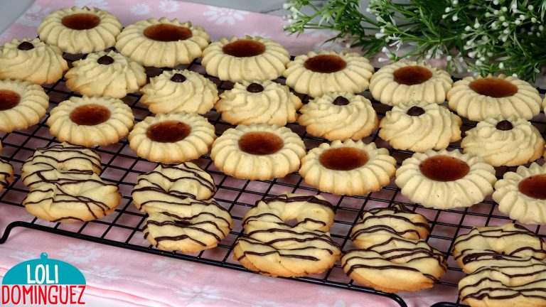 PASTAS DE TÉ O GALLETAS RIZADAS FÁCILES (GALLETAS DANESAS). Una receta para triunfar a la hora del café o el té, con pocos ingredientes y con un resultado delicioso