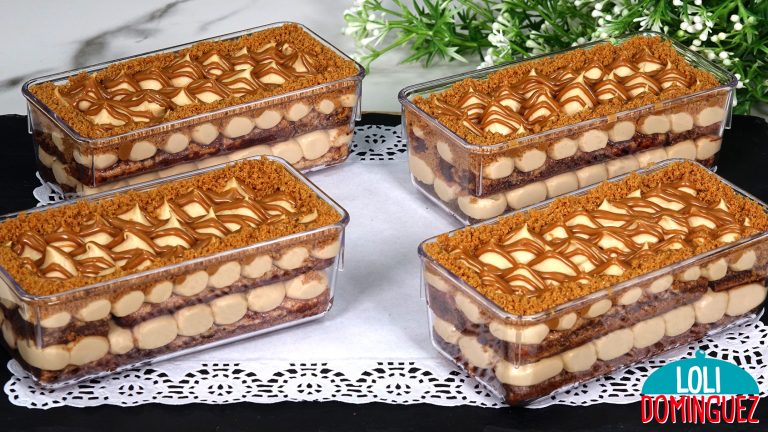 TIRAMISÚ LOTUS RECETA SIN HORNO ESPECIAL NAVIDAD. Un postre fácil y delicioso con el que tu familia disfrutara mucho, queda cremoso y suave y con una textura cremosa y jugosa