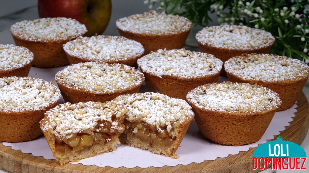 TARTALETAS DE MANZANA MUY FÁCILES. Un postre delicioso que dejará sin palabras a tu familia y creerá que las compraste en una pastelería.