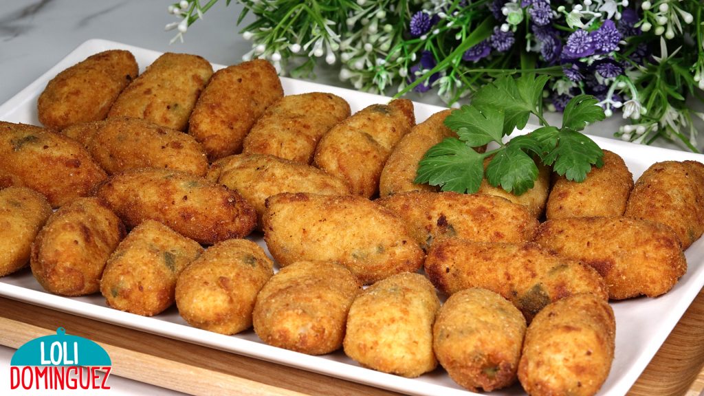 CROQUETAS CREMOSAS DE CALABACÍN Y ATÚN, fáciles y deliciosas. A quién no le gusta las croquetas, estas están especialmente suculentas, cremosas y con un sabor realmente delicioso