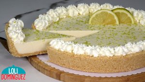 TARTA FÁCIL DE LIMÓN SIN HORNO. Un postre para triunfar y para disfrutar, queda tan deliciosa que no te cansas de comerla, suave y refrescante postre