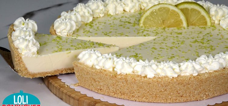 TARTA FÁCIL DE LIMÓN SIN HORNO – Loli Domínguez