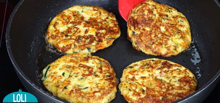 TORTITAS DE CALABACÍN CON ATÚN. Muy tiernas y jugosas, con mucho sabor y realmente irresistibles, una delicia para el paladar, saludables y nutritivas además de resultar muy económicas